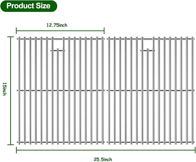 SF4362 15" Cooking Grates Replacement - Image 2