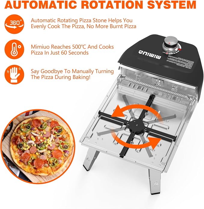 Mimiuo Outdoor Gas Pizza Oven - Image 5