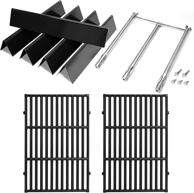Hiorucet 7638 Grill Grates 7636 Flavorizer Bars 69787 Grill Burners by Hiorucet