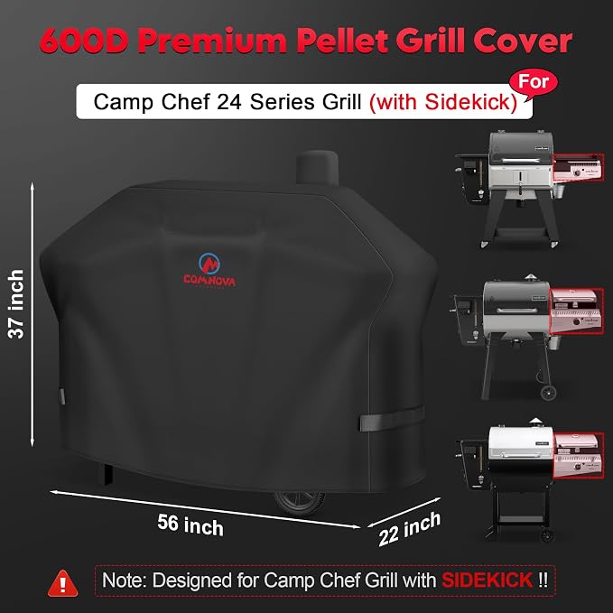 Comnova Pellet Grill Cover for Camp Chef 24 Series - Image 2