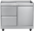 KoolMore 32 in. Heavy-Duty Outdoor Stainless-Steel Cabinet by KoolMore
