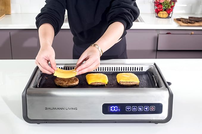 Indoor Smokeless Grill 1500W - Image 4