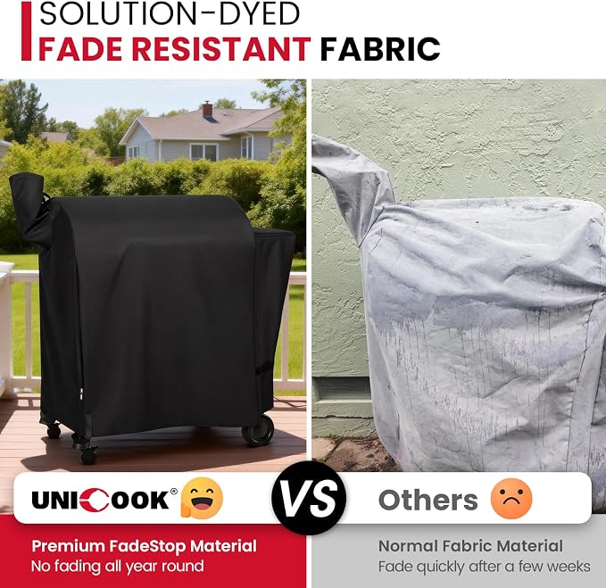 Unicook Pellet Smoker Cover for Traeger Pro 780 Series, Heavy Duty Waterproof - Image 3