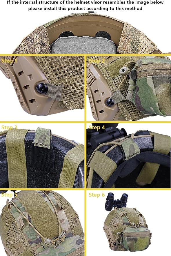 Tactical NVG Battery Pouch Helmet Mounted, Counter Weight Pouch GP Balance - Image 6