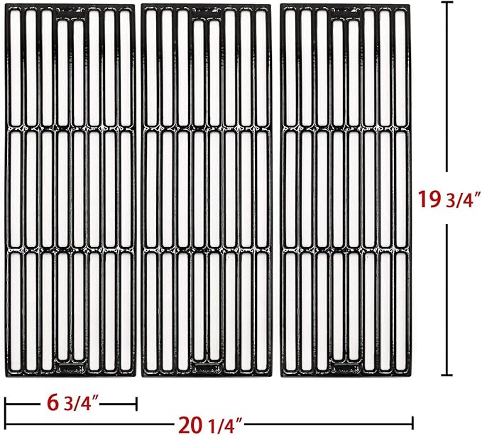 Hongso Grill Parts for Chargriller 5050, King Griller 3008, Cast Iron Grill - Image 2