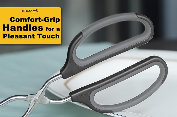 Scissor Tongs 16-Inch Extra Long Stainless Steel Barbecue Grilling Tongs - Image 5