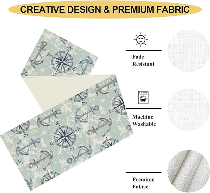 Summer Beach Table Runner - Image 5