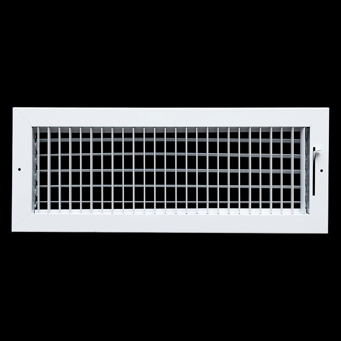 Fits 18x6 Duct Opening Steel Adjustable Air Supply Grille by Handua | Register - Image 3