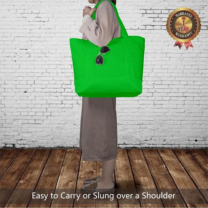 TOPDesign 1-Pack Canvas Tote Bag - Image 2