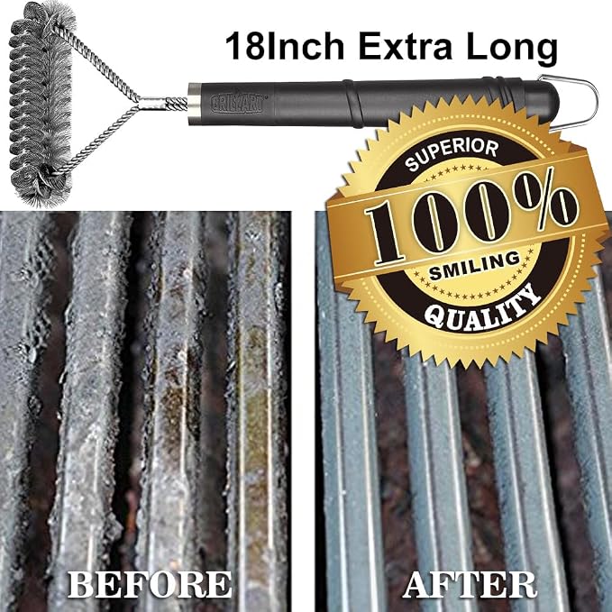 GRILLART Grill Brush Combined BBQ Brush - Image 7