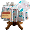 Maison d' Hermine Table Cloth Round Table 100% Cotton 69 Inches Tablecloth by MaisondHermine