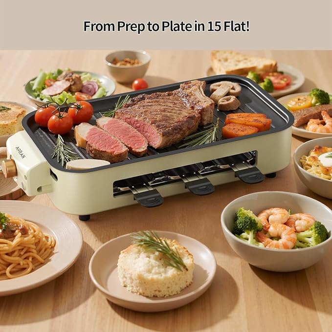 AORAN Indoor Grills Electric Smokeless – Versatile Smokeless Indoor Grill - Image 2