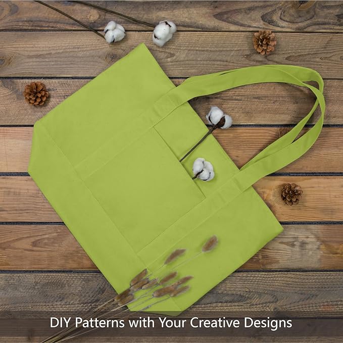 TOPDesign 1-Pack Canvas Tote Bag - Image 3