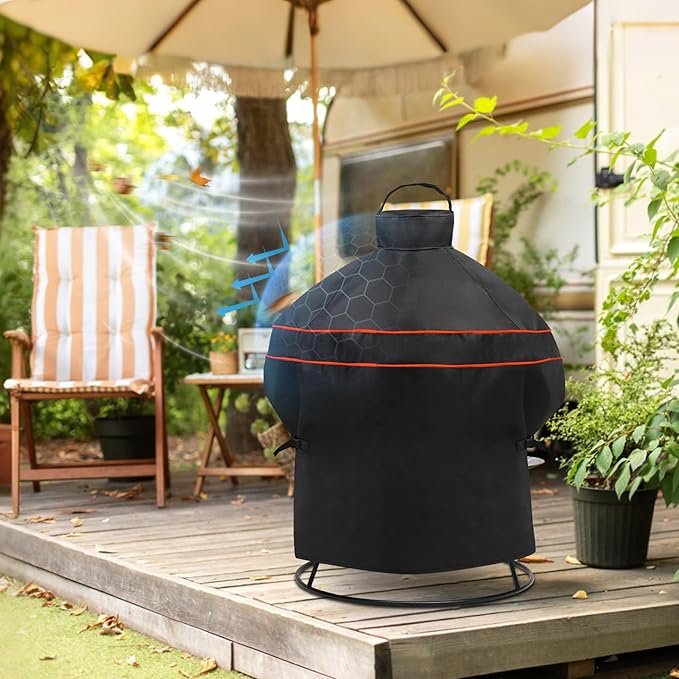 Heavy-Duty 600D BBQ Grill Cover fit - Image 9
