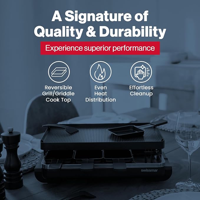 Swissmar Classic 8-Person Raclette Party Grill - Image 3