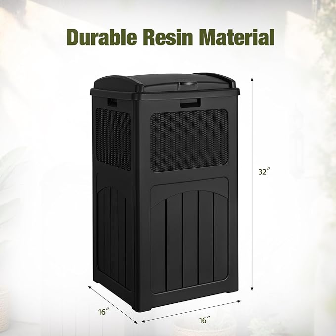 Devoko 33 Gallon Outdoor Trash Can - Image 6