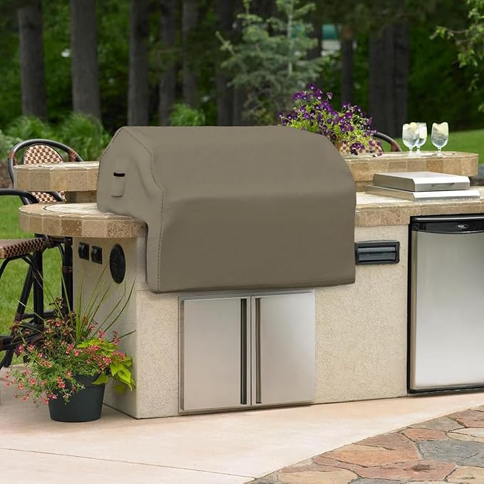 Covers & all Built-in Outdoor Grill Cover, Durable 12 Oz Waterproof Cover Max - Image 5