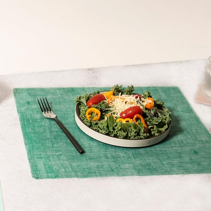 modern-twist 14 x 16 Silicone Placemat, PVC-Free Table Mat, Dishwasher Safe - Image 3