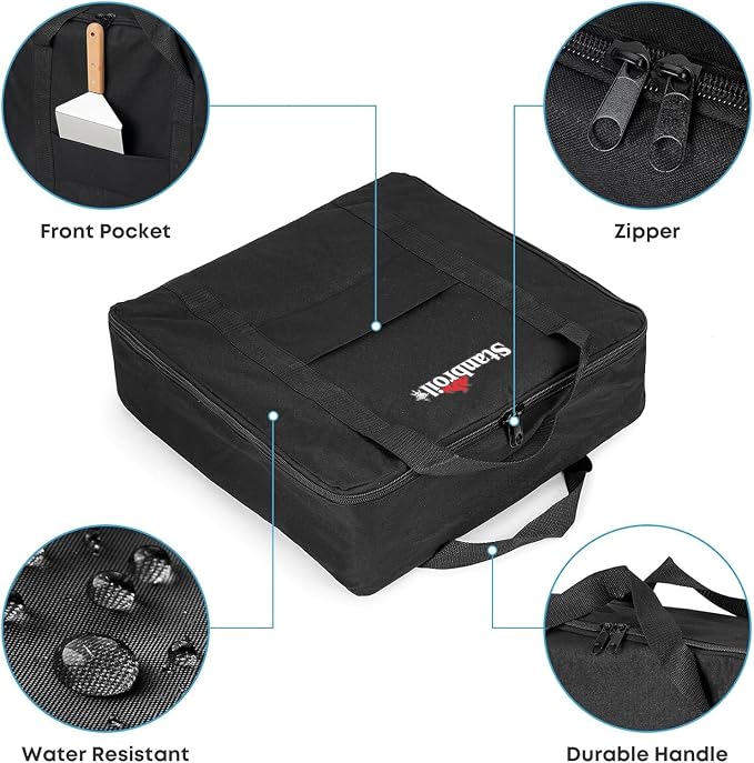 Stanbroil Carry Bag for 17 Inch Blackstone Tabletop Griddle Without Metal Hood - Image 3