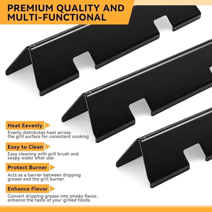 15.3 Inch Flavorizer Bars for Weber Spirit I & II 200 Gas Grills - Image 6