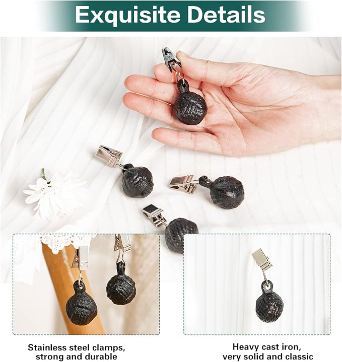 Sungmor Cast Iron Heavyweight Tablecloth Weights - Image 3
