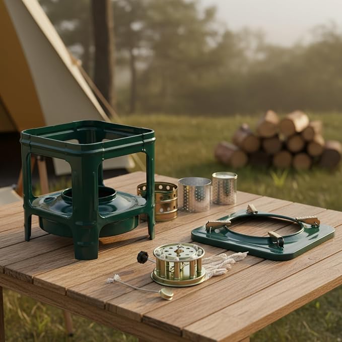 Picnic Burner Furnace, Kerosene Stove, 8-Wick Portable Camping Stove, Outdoor - Image 5