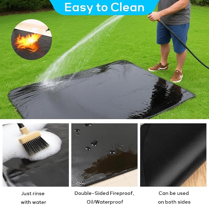 60 x 40 Inches Under Grill Mats - Image 6