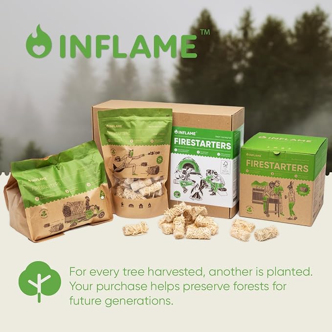 Inflame Fire Starters 300 pcs Fire Starters - Image 3
