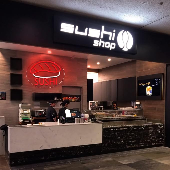 JFLLamp SUSHI Neon Signs for Wall Decor Neon Lights for Business Led Signs - Image 5