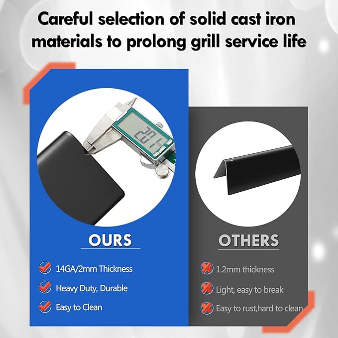 Genesis 300 E-310 Parts 7524 Grill Grate 7621 Flavorizer Bars Heat Deflectors - Image 5