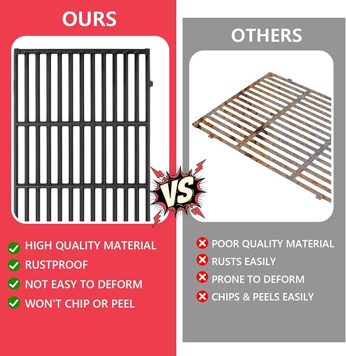 7524 7528 Grill Grates for Weber Genesis 300 310 330 Series Genesis E310 S310 - Image 3