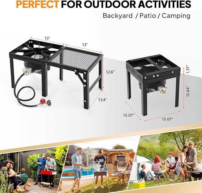 Bonnlo Single Burner Propane Stove - Image 6
