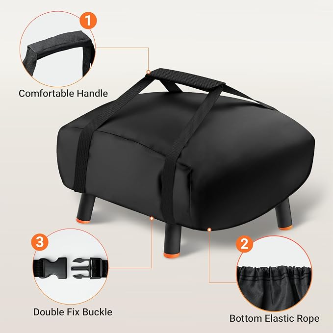 Pizza Oven Cover for Blackstone 2238 2379 5967, Portable Pizza Oven Carry Cover - Image 2