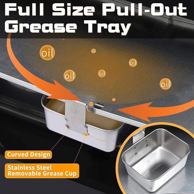 CIG GARDEN 6 Burner Propane Gas Grill - Image 6