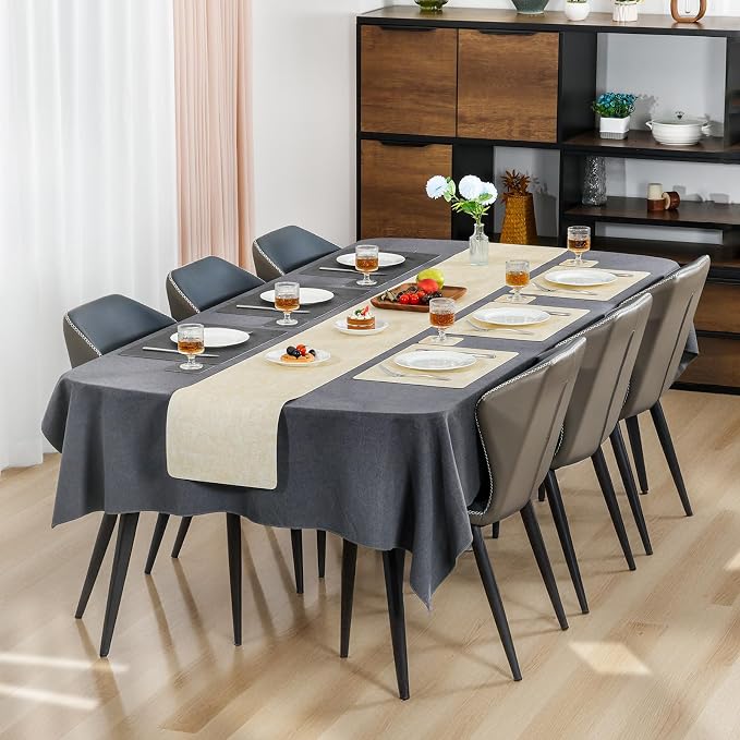 Myir JUN Dual Sided Placemats, Faux Leather Set of 4 - Image 3