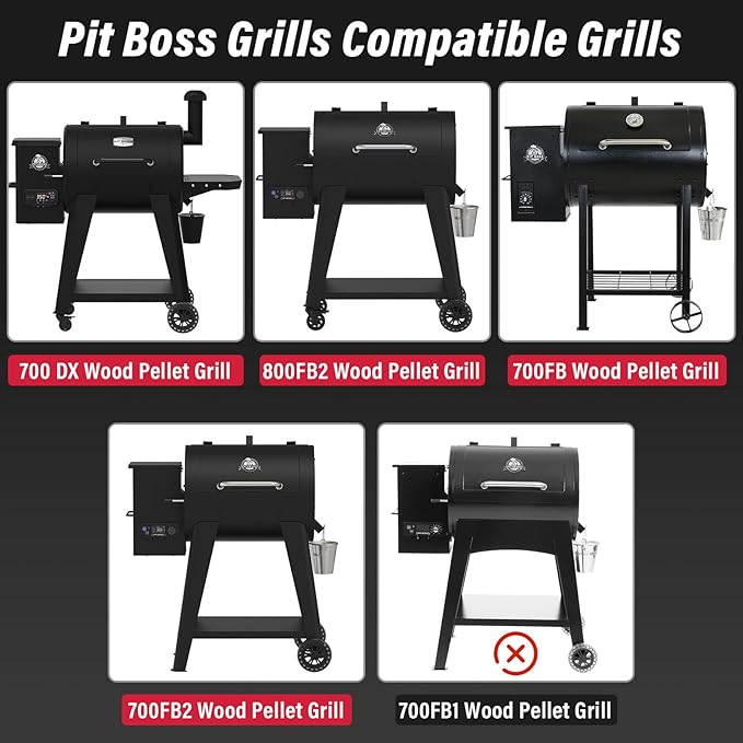 Front Folding Grill Shelf for Pit Boss 700DX, 700FB2 & 800FB2, 23.6" × 12.2" - Image 3