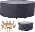 F&J Outdoors Patio Furniture Covers, Heavy Duty Tear Resistant Waterproof UV by FJOutdoors