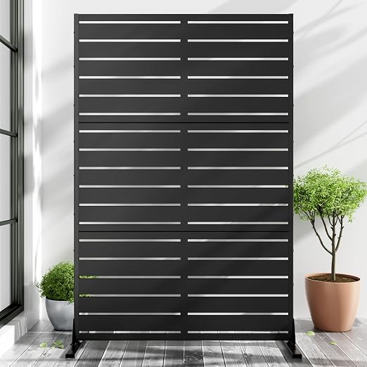 Casaphoria Metal Privacy Screen Outdoor by Casaphoria