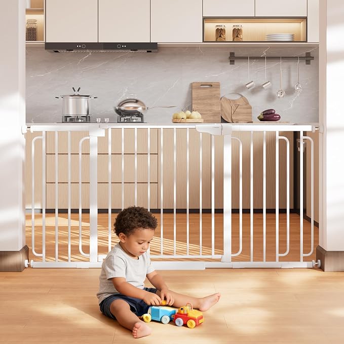 Cumbor 36.6-64" Extra Wide Baby Gate by Cumbor