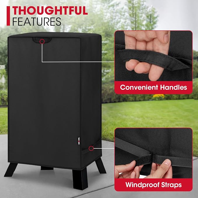 Unicook 40 Inch Smoker Cover for Masterbuilt, Outdoor Electric BBQ Smoker Grill - Image 6