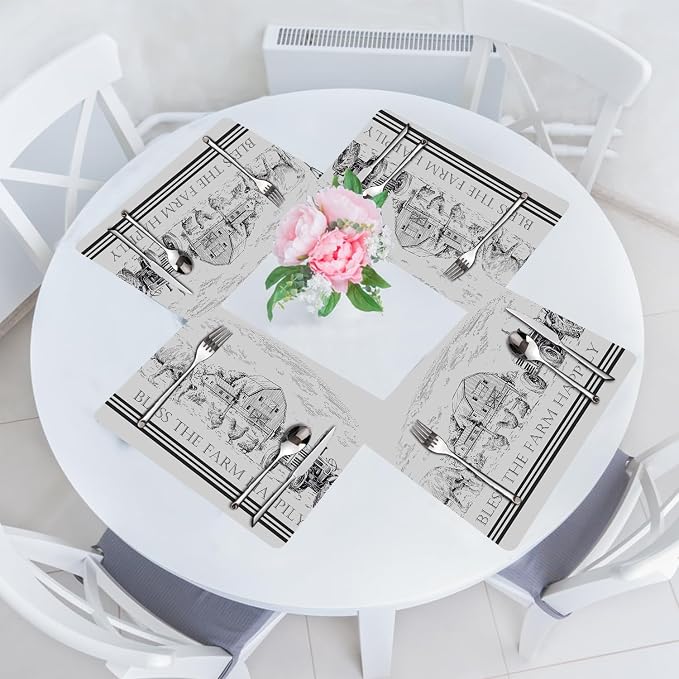 Farm Placemats Set of 4 - Image 7