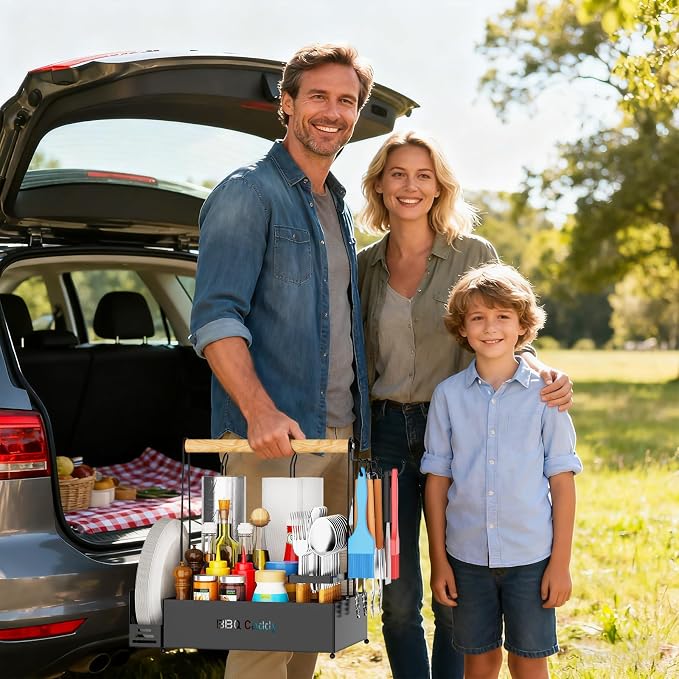 Grill Caddy, BBQ for Outdoor Grill - Image 6