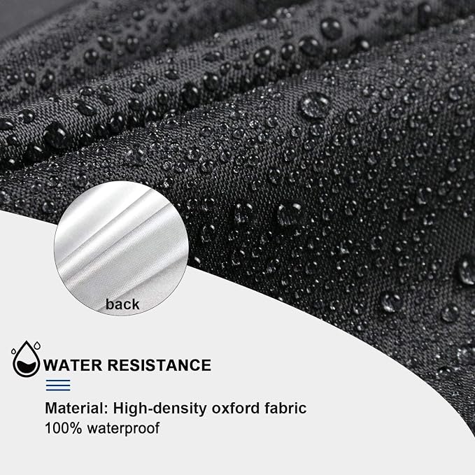 Kingling Patio Furniture Covers Waterproof, Round Patio Table Cover 72 inch - Image 5