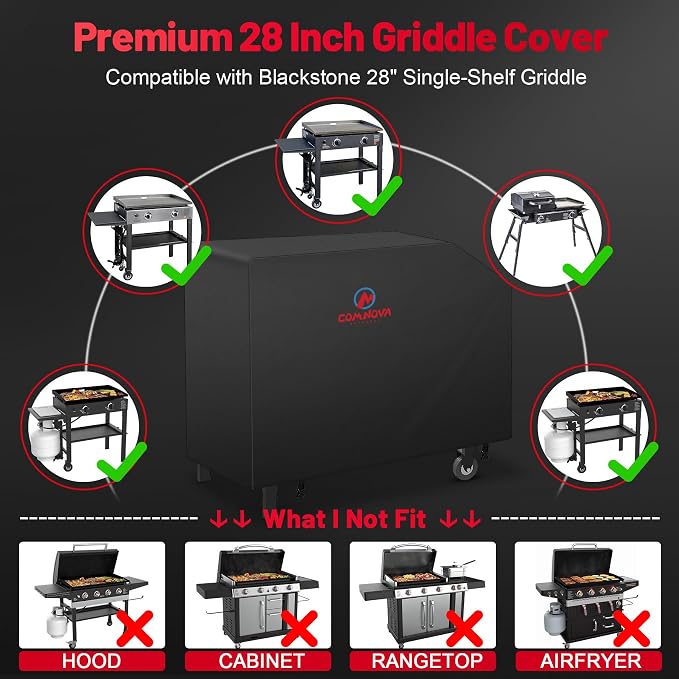 Comnova Griddle Cover for Blackstone Griddle 28 Inch - Image 3