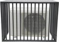 Air Conditioner Fence with Top Cover, Freestanding Metal Trash Can Hider Outdoor by TFCFL