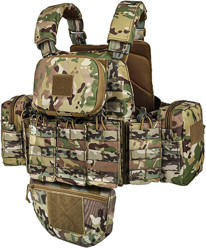 YAKEDA Outdoor Removable CS Training Vest, Molle Breathable Training Quick by vAv+YAKEDA