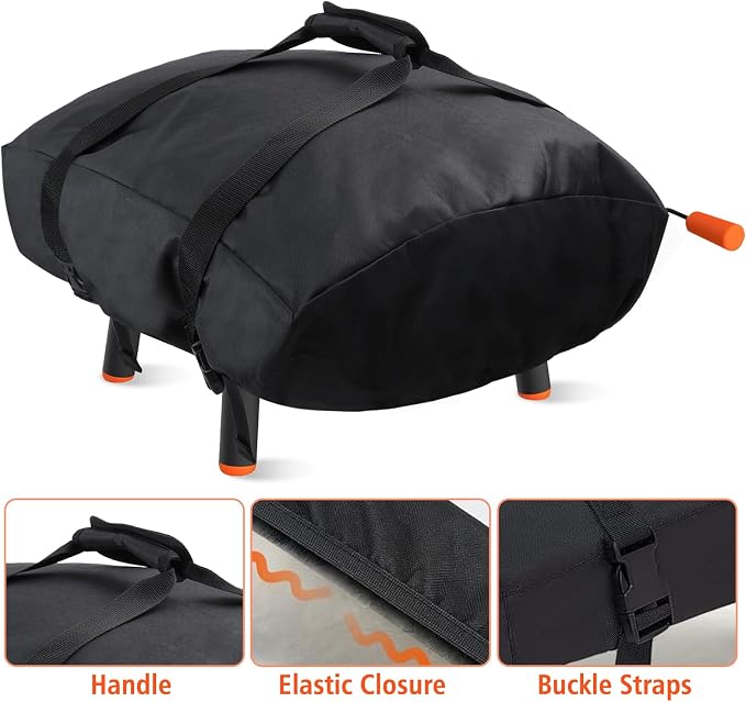 Pizza Oven Carry Case for Blackstone 2238 Leggero Tabletop Pizza Oven, 600D - Image 3