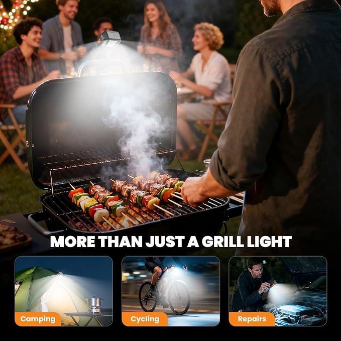Grill Light for Blackstone Griddle & Weber Grill, Coinicxcel Rechargeable LED - Image 9