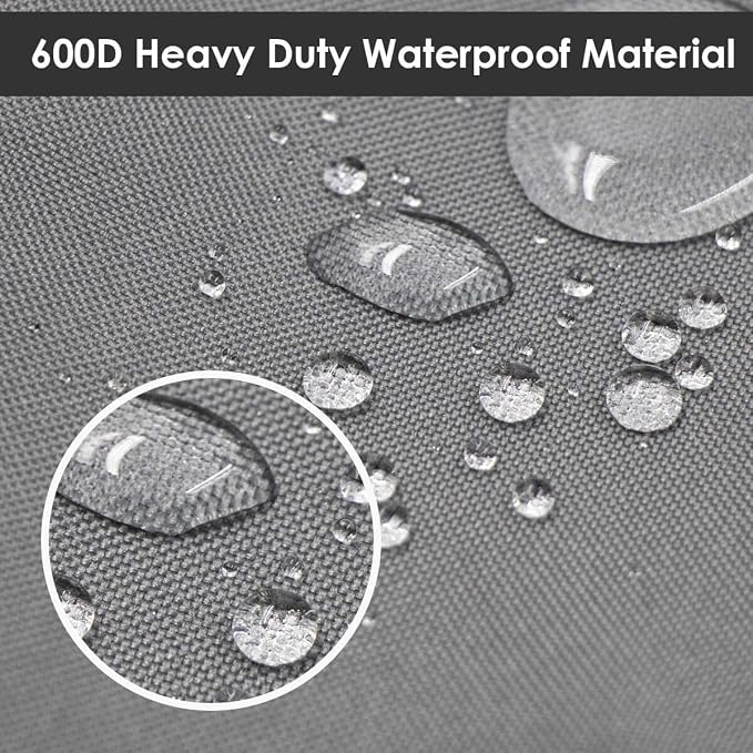 Vailge Round Patio Furniture Covers, 100% Waterproof Outdoor Table Chair Set - Image 4