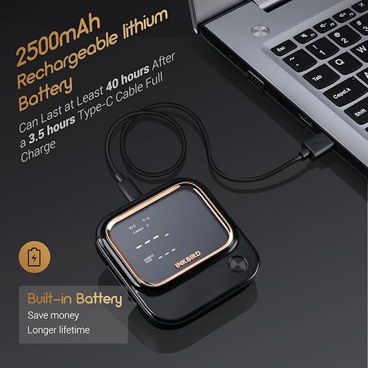 5GHz WiFi & Bluetooth 5.1 Meat Thermometer, Inkbird WiFi Grill Meat Thermometer - Image 7